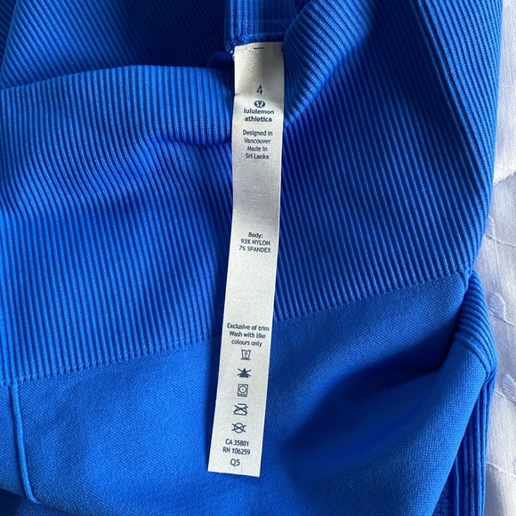 Lululemon Wunder Train High Rise Short - 6 inch length - Picture 4 of 7